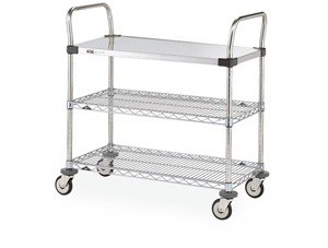 עגלות כרום/נירוסטה MW400