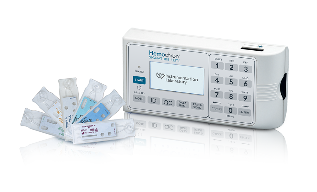 Hemochron.png מכשיר לבדיקת תפקודי קרישה Hemochron – תמונה 1