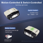 ⁦פנס ראש עם קייס נטען דגם HC5 תוצרת KLARUS⁩ – תמונה ⁦8⁩