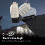 ⁦פנס ראש עם קייס נטען דגם HC5 תוצרת KLARUS⁩ – תמונה ⁦3⁩