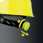 ⁦קסדת מגן דגם Delta plus Dimond V wind⁩ – תמונה ⁦15⁩