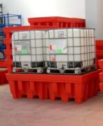 ⁦מאצרה כפולה לאחסון 2 מיכלי Ecosun C2 - IBC⁩ – תמונה ⁦2⁩