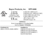 ⁦פנס ראש מוגן פיצוץ מקצועי XPP-5466G⁩ – תמונה ⁦8⁩